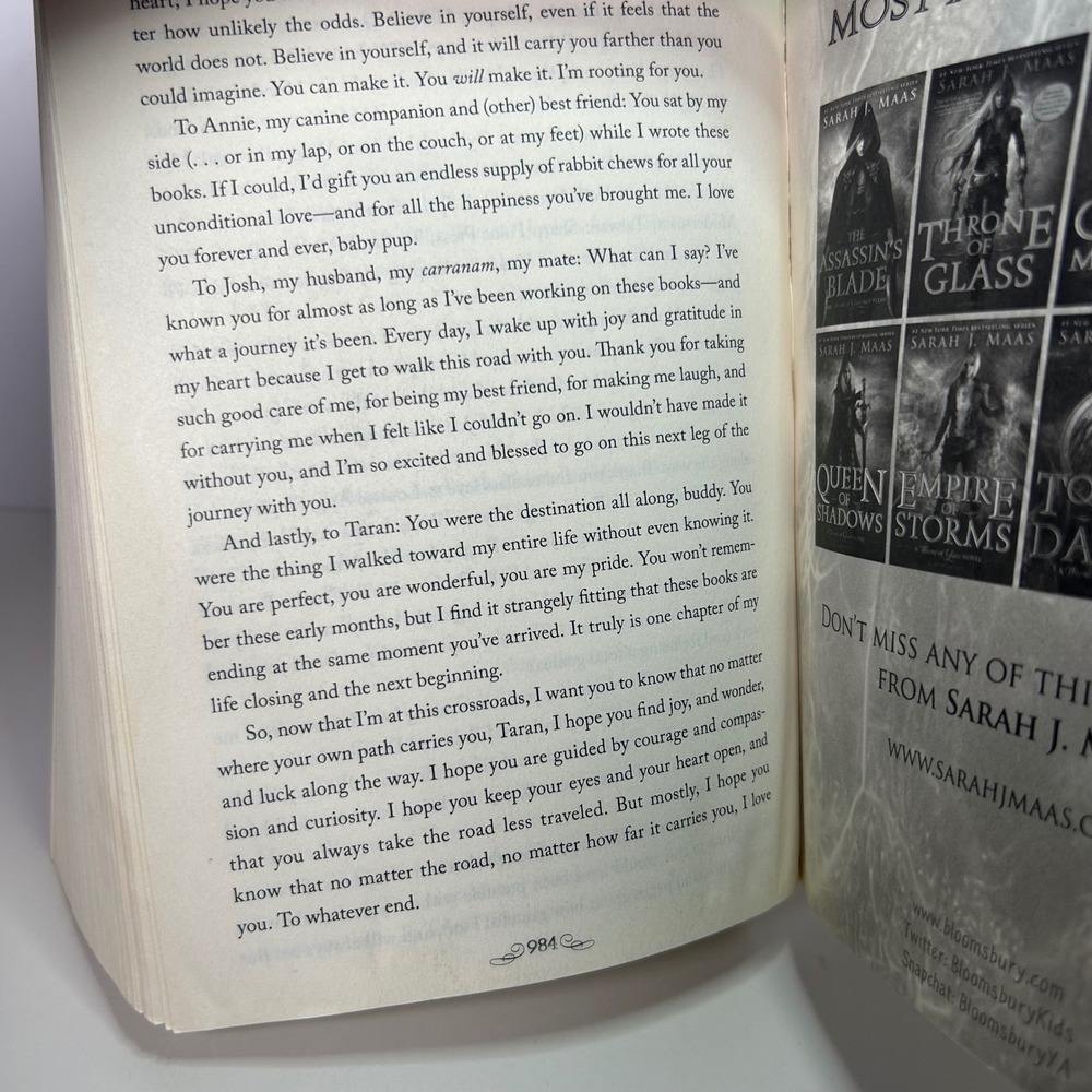 Kingdom of Ash 1st Print Paperback by Sarah J. Maas Throne of Glass - Picture 13 of 16